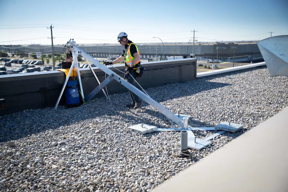 Double Rope Access Posts Kee Attach® Mobile Rope Access Anchor - Kee Safety