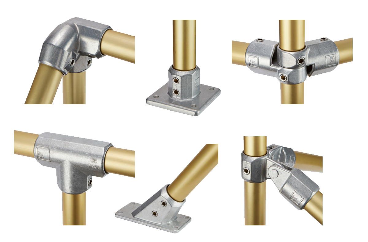 Kee Klamp Fittings H25-7 Pipe Dia.: 1-1/4 Description: - 25-7 Products For Industry / Kee In