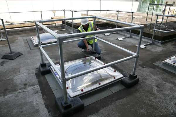 Keeline Fall Protection System Kee Line® Horizontal Lifeline System for Fall Protection - Kee Safety