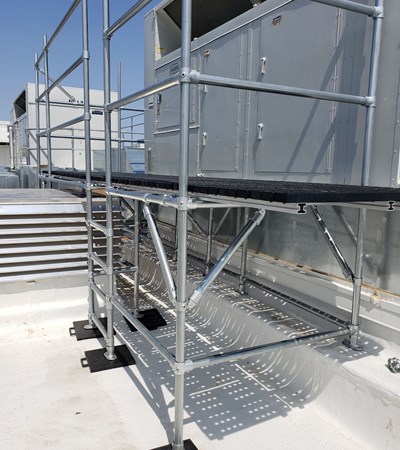 Kee® Static Work Platforms Permanent safe access 