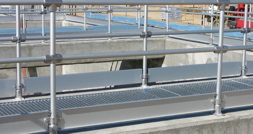 Kee Lite® Aluminum Railings - Modular Guardrail Components - Kee Safety