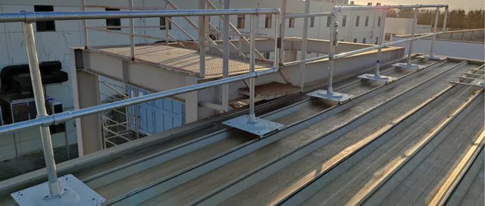 Keeline Fall Protection System Kee Line® Horizontal Lifeline System for Fall Protection - Kee Safety