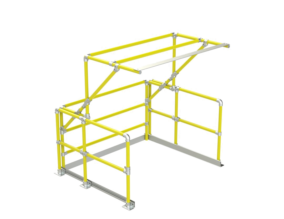 Kee Pivot Pallet Gate & Mezzanine Safety Gate Kee Safety