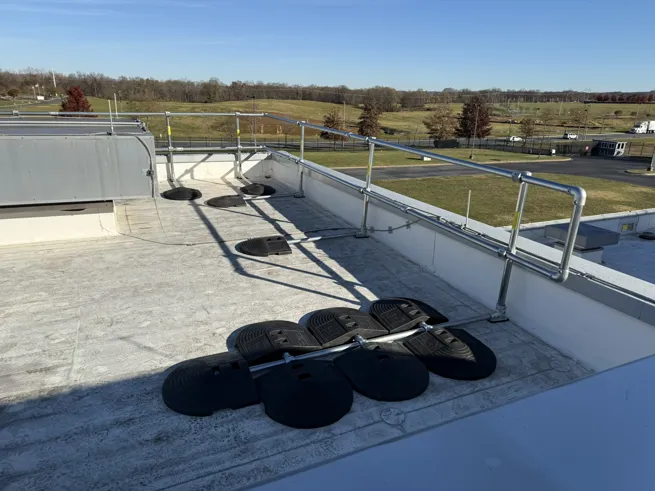 Charles River Laboratories Rooftop Fall Protection Project - Kee Safety
