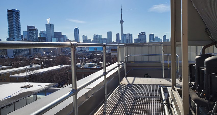 KeeGuard on Toronto Rooftop