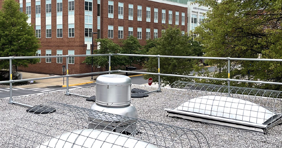 Rooftop Access Solutions for University of Maryland - Kee Safety