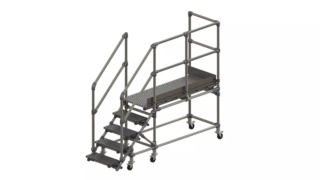 Kee® Mobile Work Platforms, Movable Maintenance Stands - Kee Safety