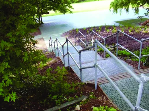 Npark Railing Guardrails and Handrails for Public Parks - Kee Safety