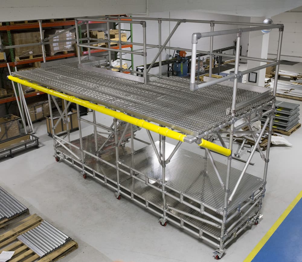 Syswo System Custom Full-Coverage OSHA Compliant System for Sysco - Kee Safety