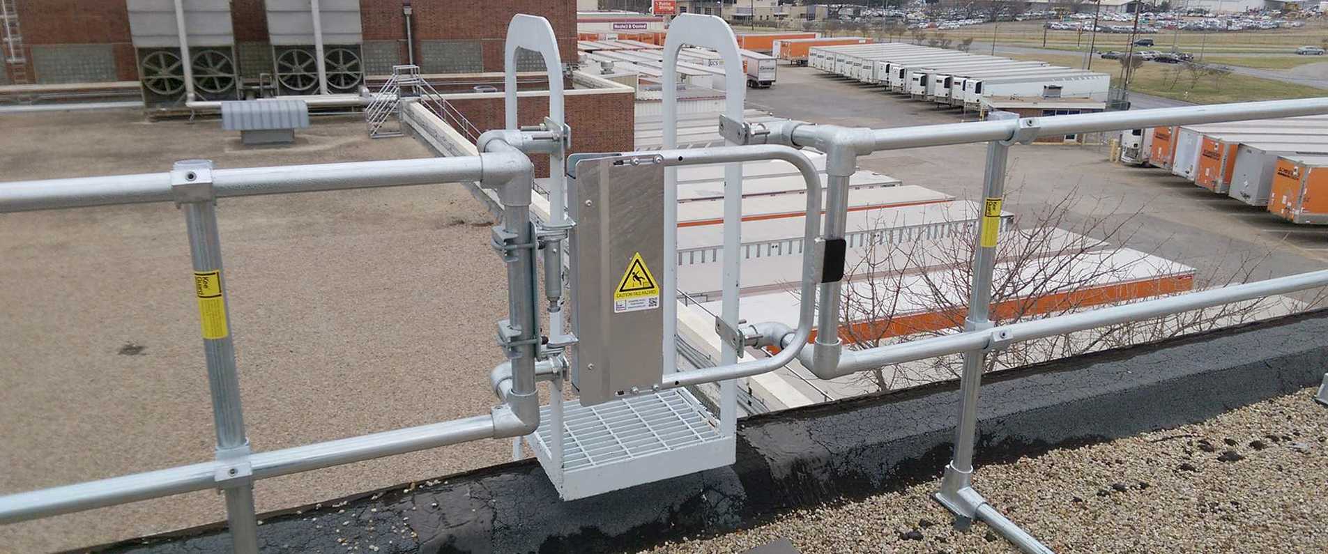 Fall Protection for Ladders, Hatches and other Rooftop Access Points ...