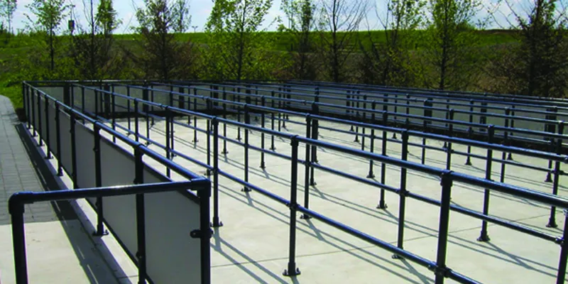 Kee Lite® Aluminum Railings - Modular Guardrail Components - Kee Safety
