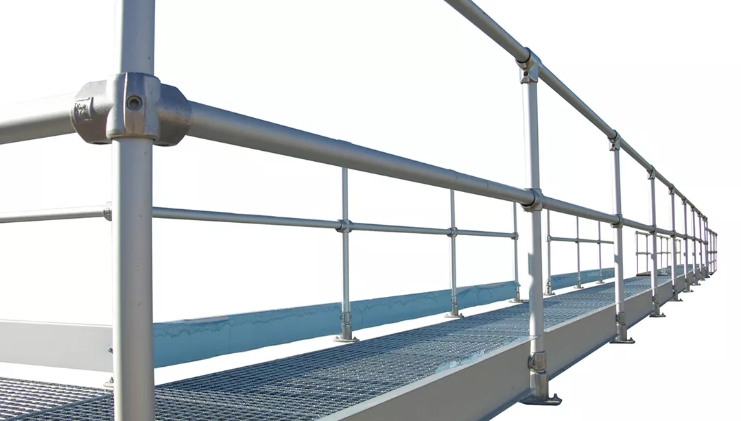 Kee Lite® Aluminum Railings - Modular Guardrail Components - Kee Safety