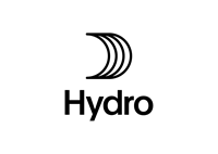 Hydro Logo Vertical Black