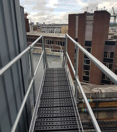  roof top walkways and step overs