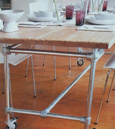 Kee Klamp table design